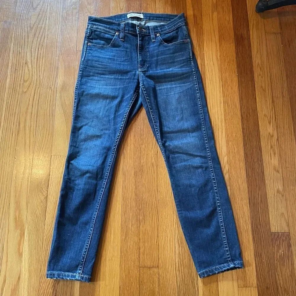 MADEWELL | 9” high riser skinny skinny crop 27